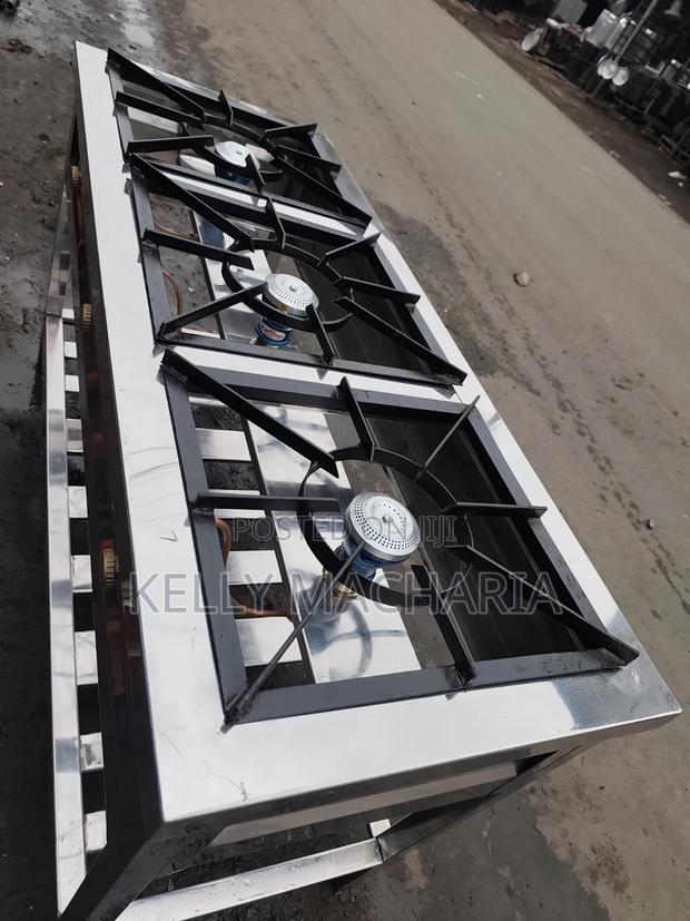 Gas Cooker, Three Burner High Pressure Energy Saving Jiko