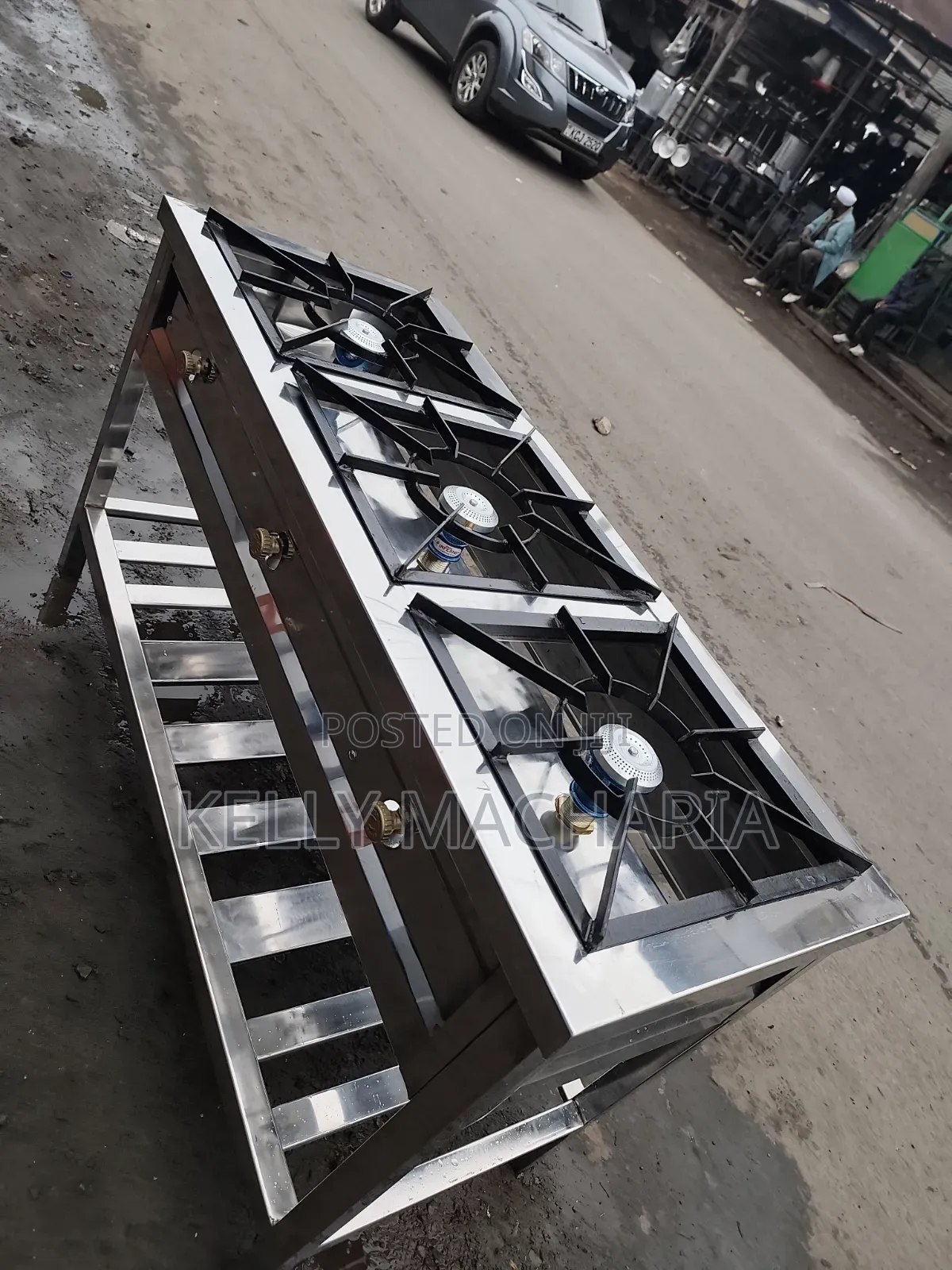Gas Cooker, Three Burner High Pressure Energy Saving Jiko