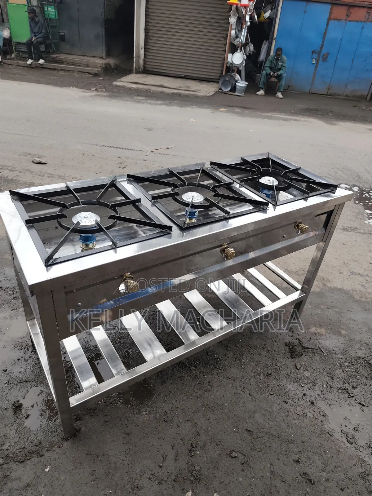Gas Cooker, Three Burner High Pressure Energy Saving Jiko