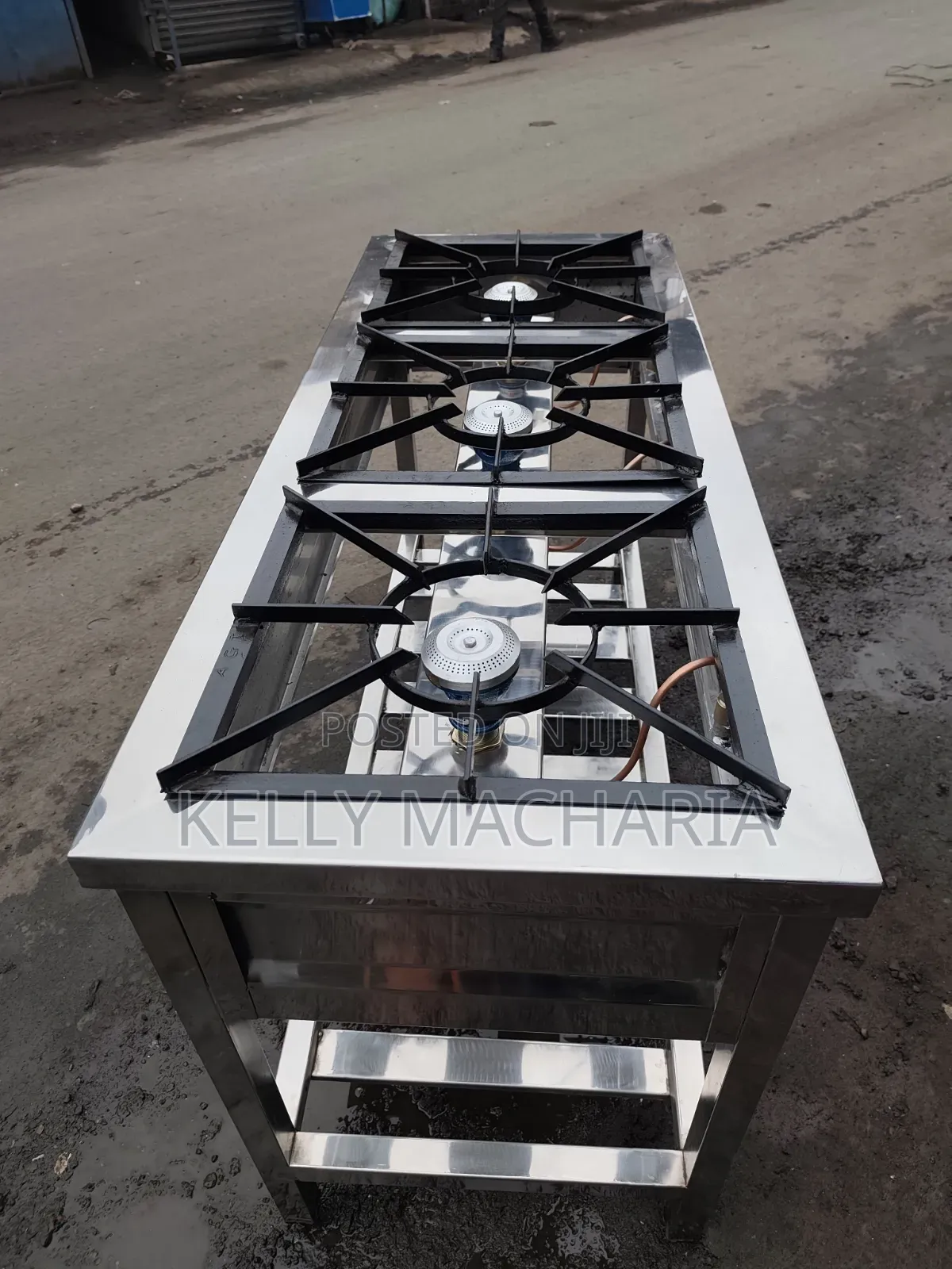 Gas Cooker, Three Burner High Pressure Energy Saving Jiko