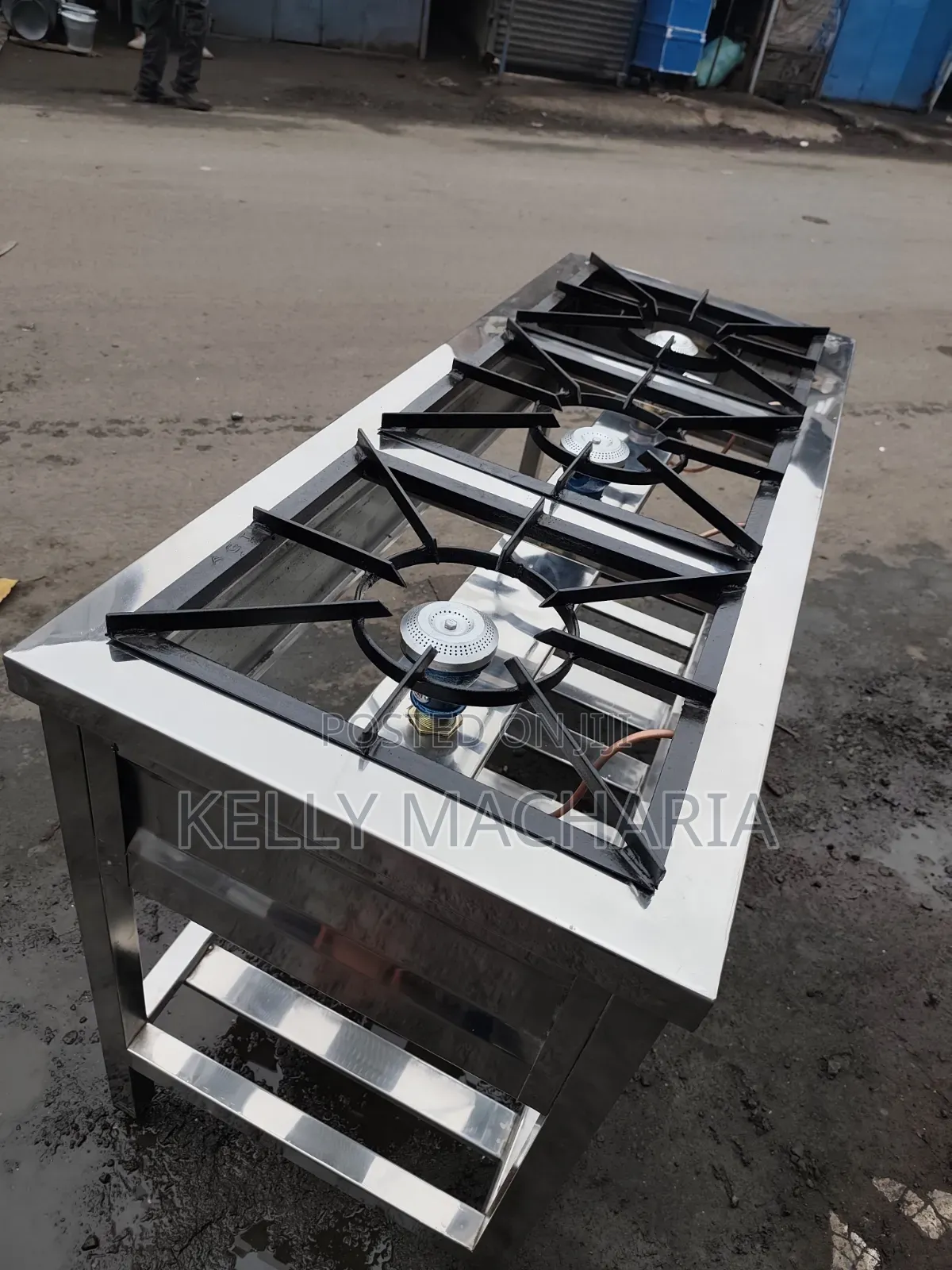 Gas Cooker, Three Burner High Pressure Energy Saving Jiko