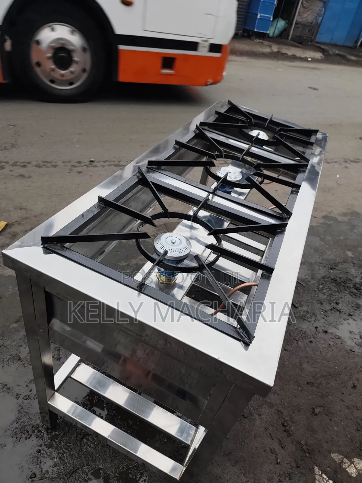 Gas Cooker, Three Burner High Pressure Energy Saving Jiko