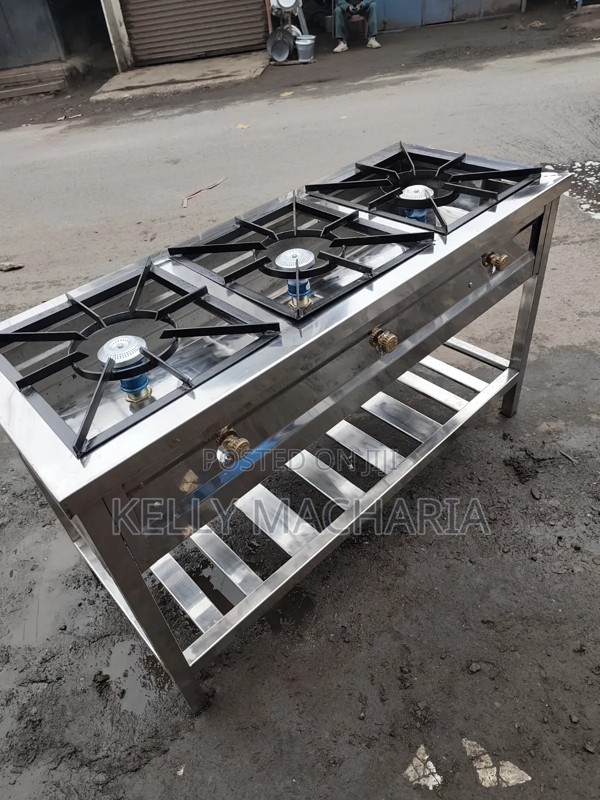 Gas Cooker, Three Burner High Pressure Energy Saving Jiko