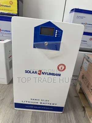 Solar Nyumbani LifePO4 Lithium Ion Solar Battery 48V 5kWh 100Ah