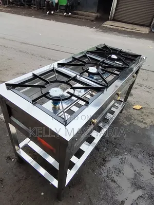 Classic Stainless Three Burner Gas Cooker