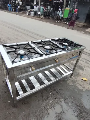 Classic Stainless Three Burner Gas Cooker