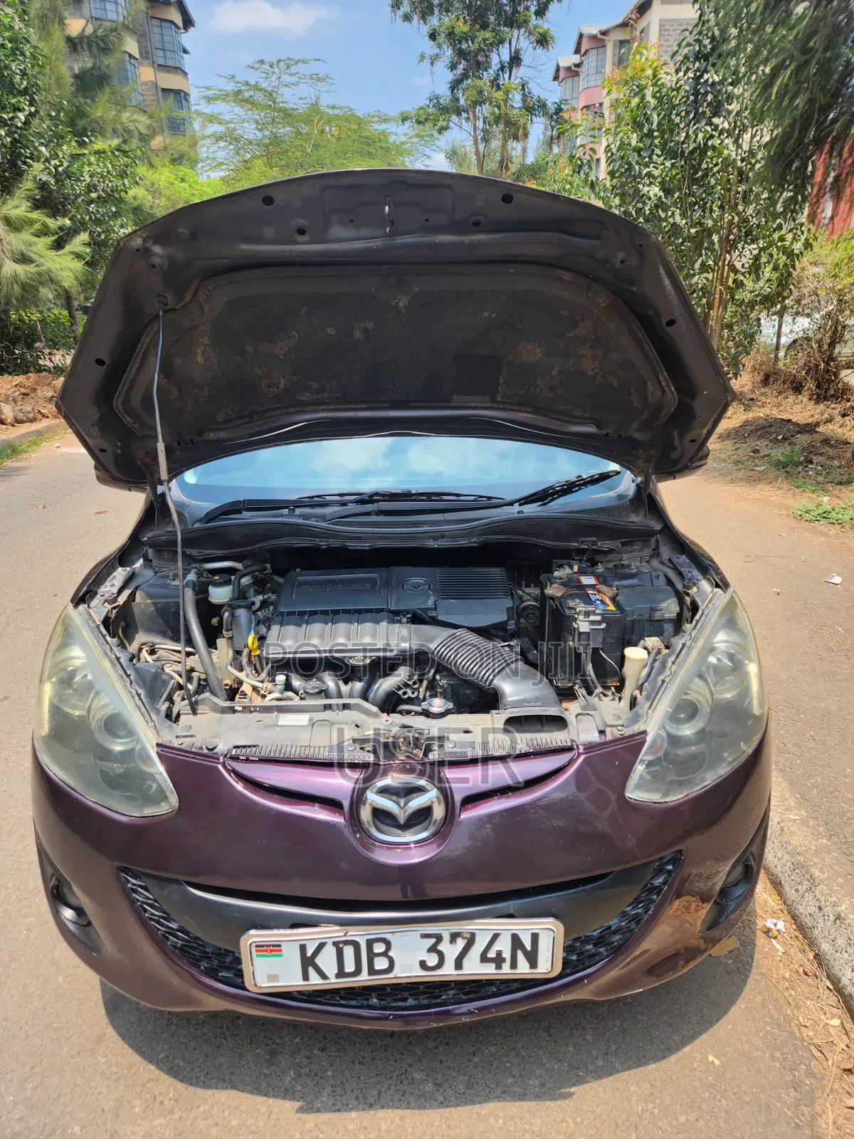Mazda Demio 2013 Brown