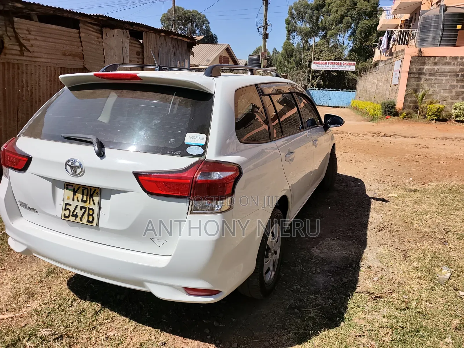 Toyota Corolla Fielder 2017 White