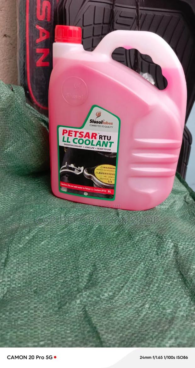 5L Petsar Coolant Prevent Rust, Corrosion,mineral Scaling, Overheating