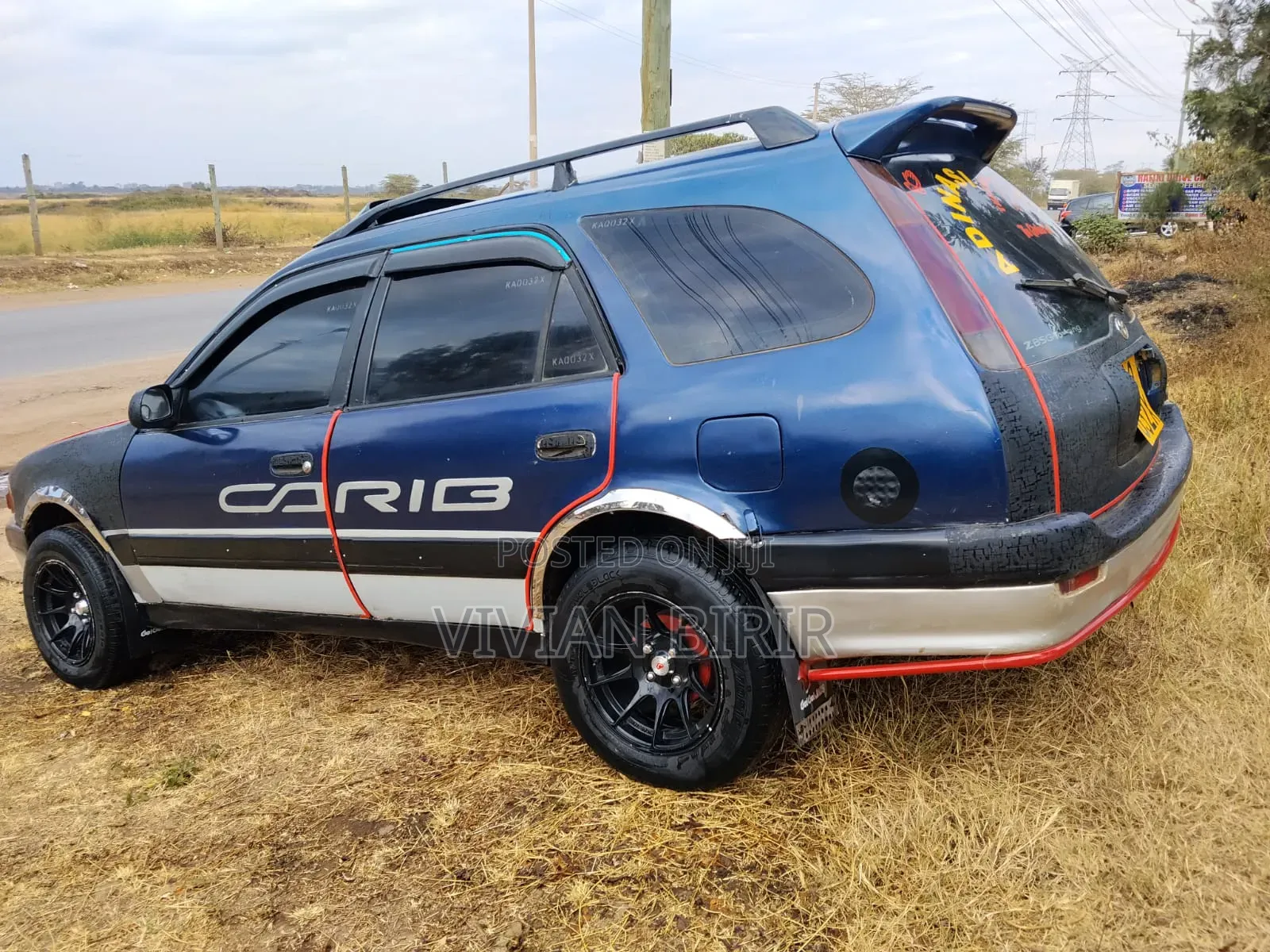 Toyota Carib 2001 Blue