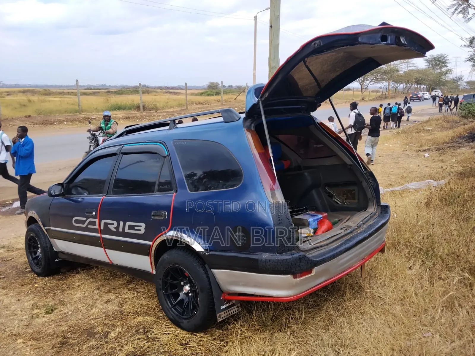 Toyota Carib 2001 Blue