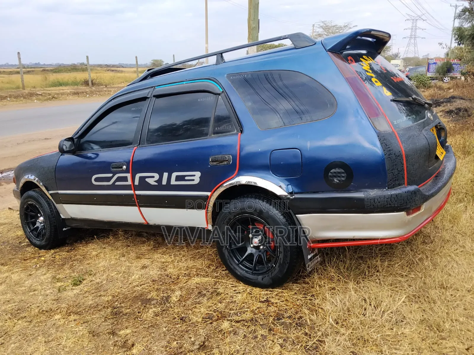 Toyota Carib 2001 Blue