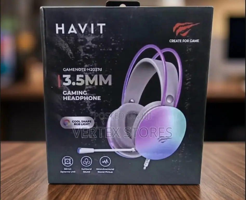Gaming Headphones With Microphone HAVIT HV-H2037d RGB