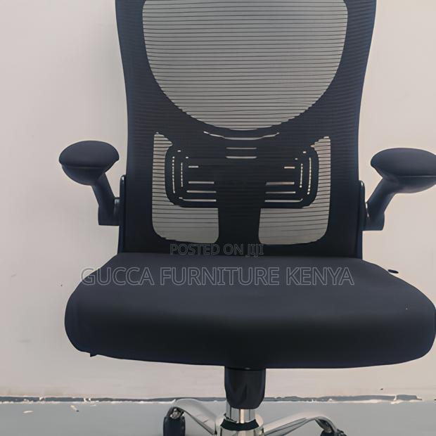 Ergonomic Study Chair With Flip Armrest - thumbnail 6
