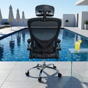 Ergonomic Study Chair With Flip Armrest