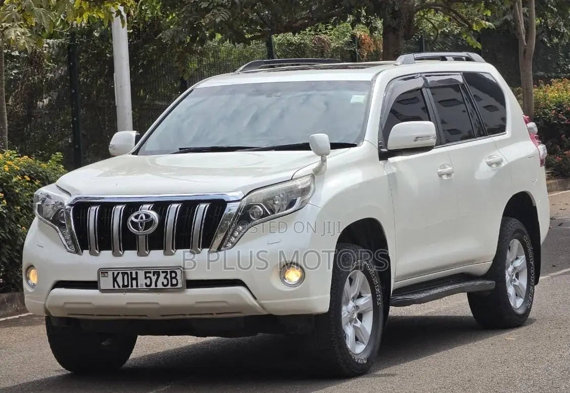 Toyota Land Cruiser Prado 2014 White