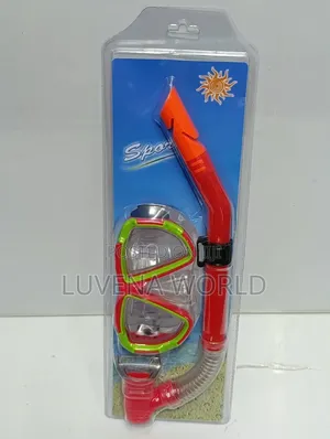 Red Swimming Snorkel