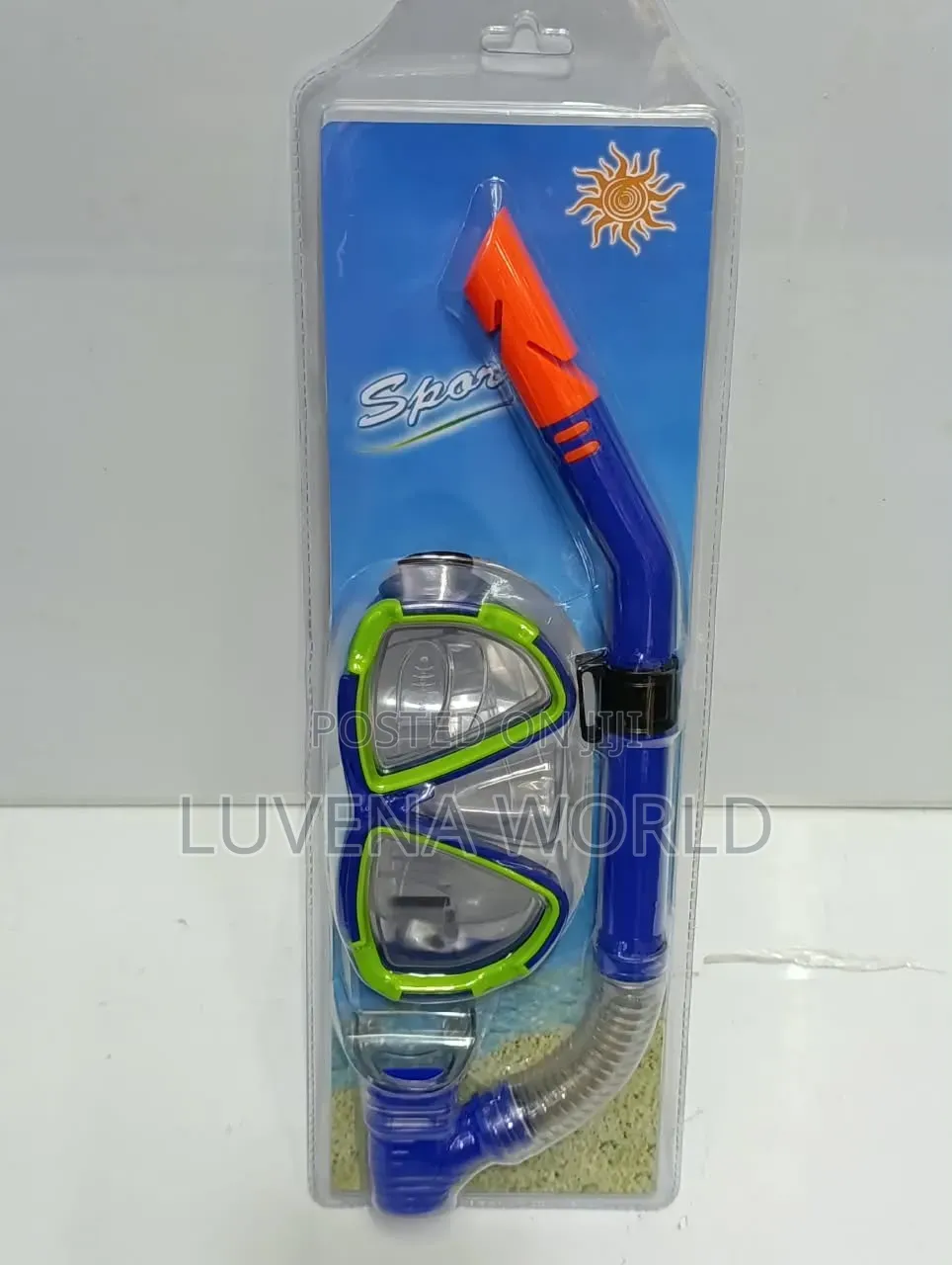 Blue Swimming Snorkel