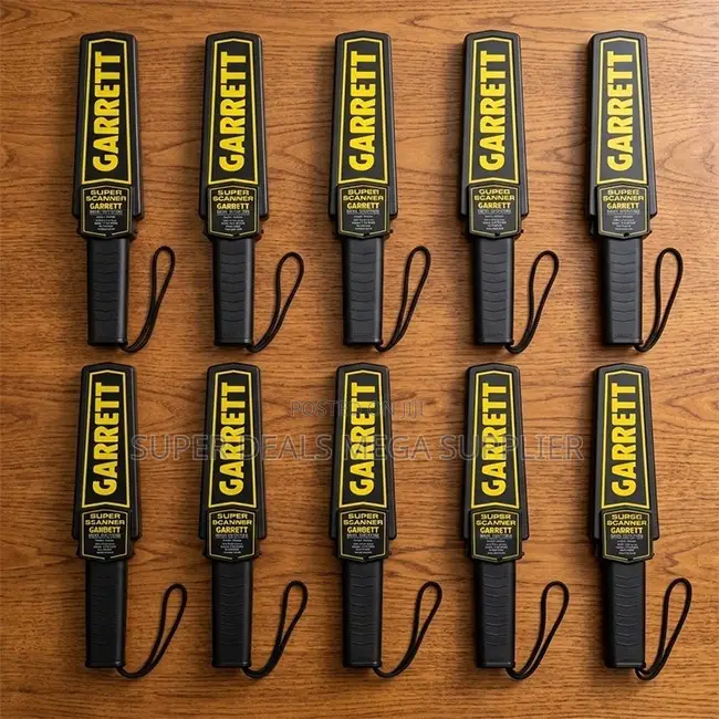 Original Garret Super Scanner Hand-Held Metal Detector Scanner.