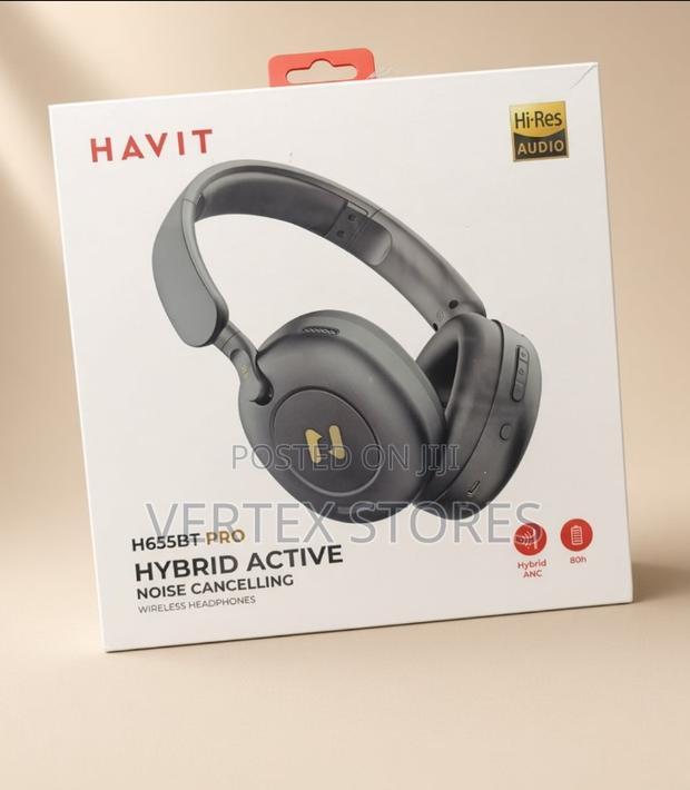 HAVIT Wireless Over Ear Noise Cancelling Headphones-H655bt PRO ANC