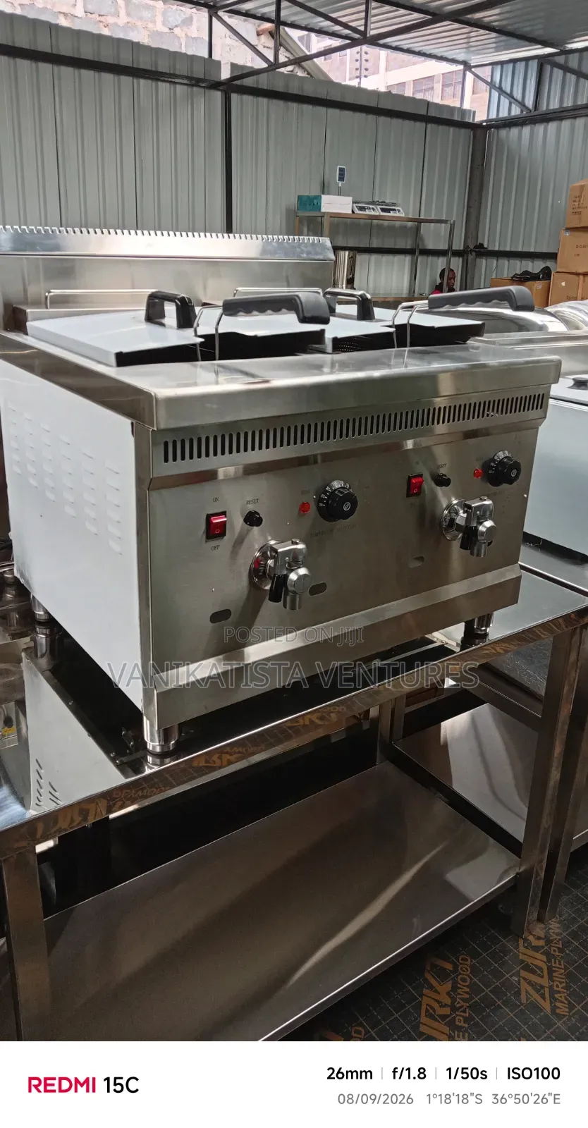 Imported Deep Fryer. Gas Powered