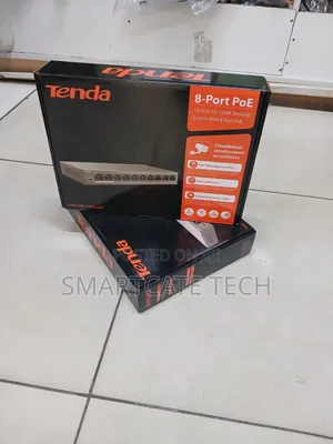 Tenda TEF110P-8-63W Smart PoE Switch for CCTV Networking