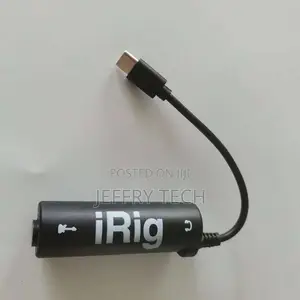 Guitar Audio Cable Type-C Interface for iPad IRIG Guitar Adapter