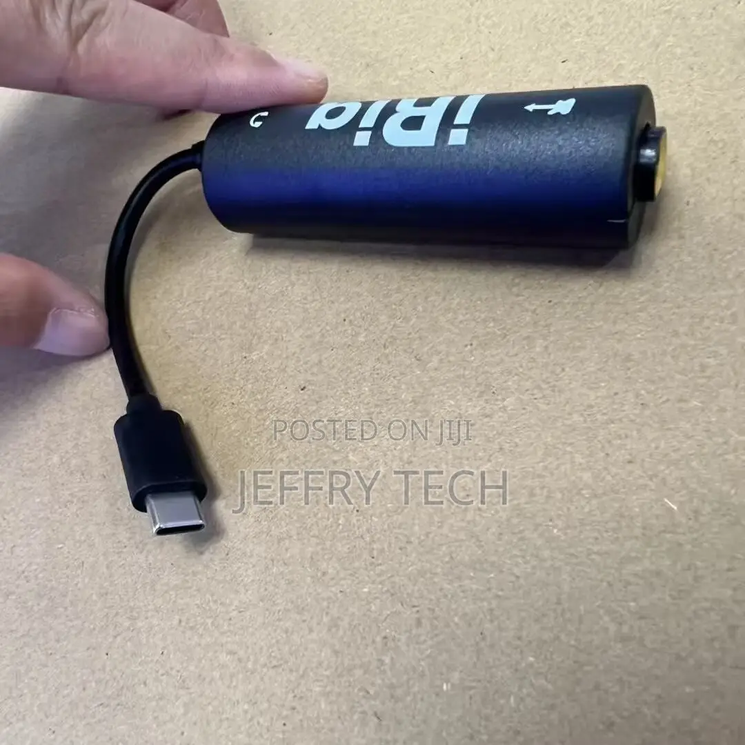 Guitar Audio Cable Type-C Interface for iPad IRIG Guitar Adapter