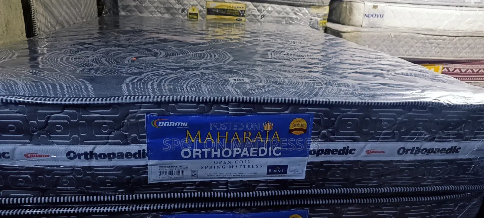 Special Offer! 5x6x10 Bobmil Orthopedic Spring Mattress. Free Delivery