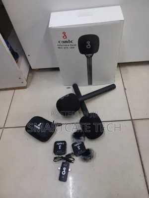 CANDC Wireless Interview Microphone – 2 Mics 1 Receiver