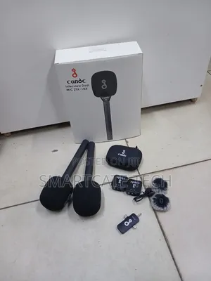 CANDC 2-in-1 Wireless Microphone Kit – Dual Mics + Receiver