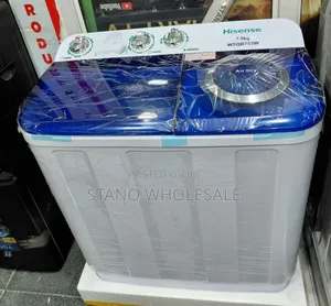 White Hisense Washing 7.5kg