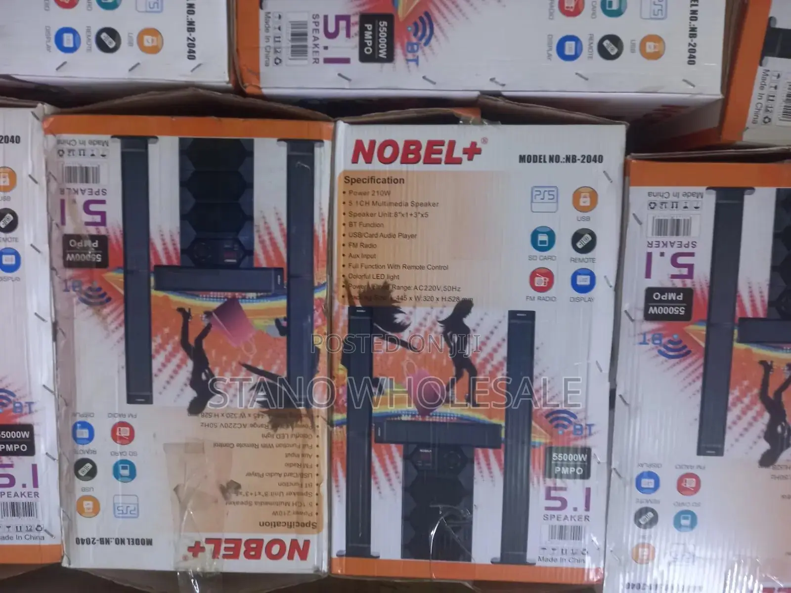 Nobel 2040 Tall Boy Woofer