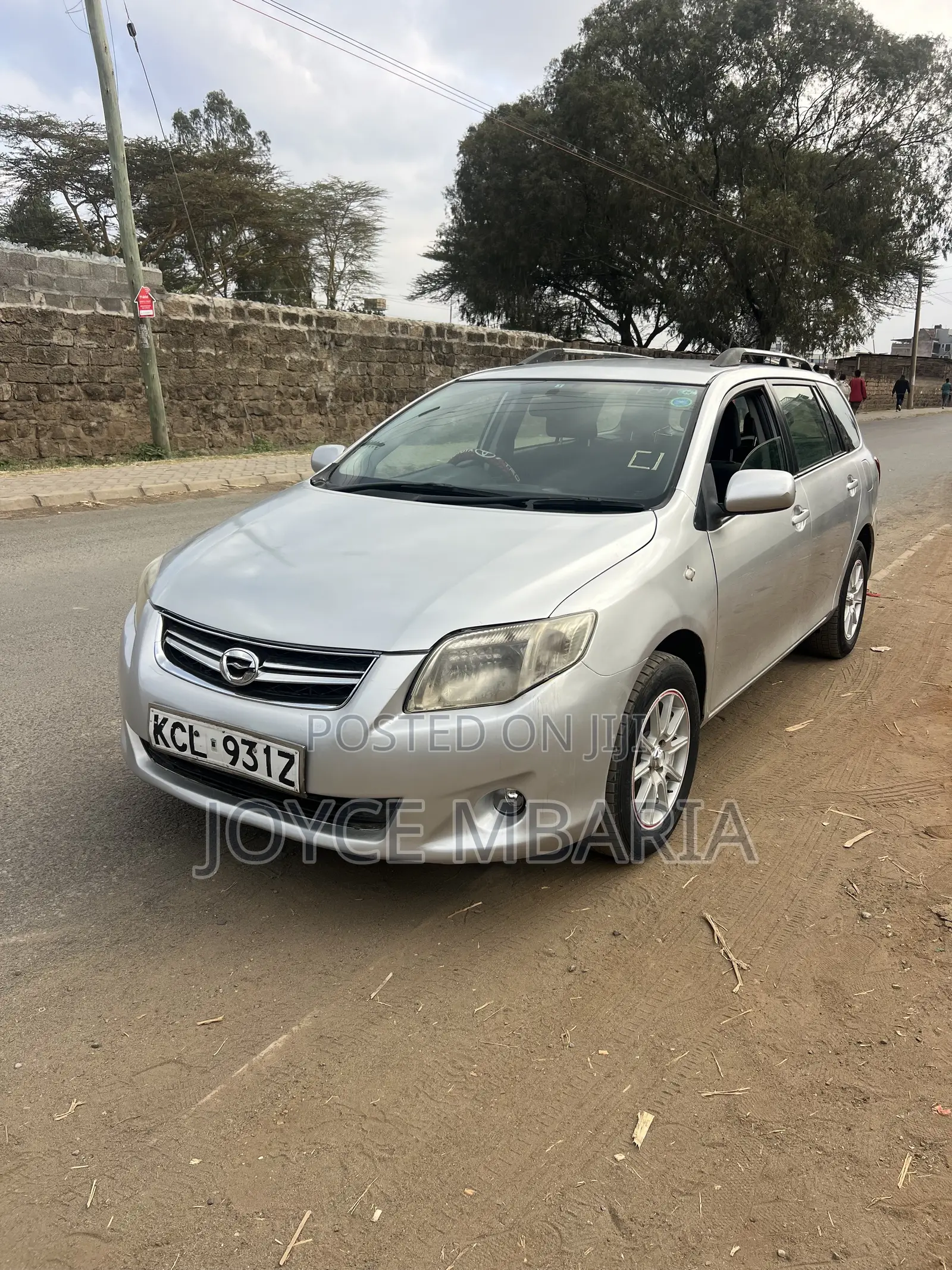 Toyota Corolla Fielder 2010 Silver