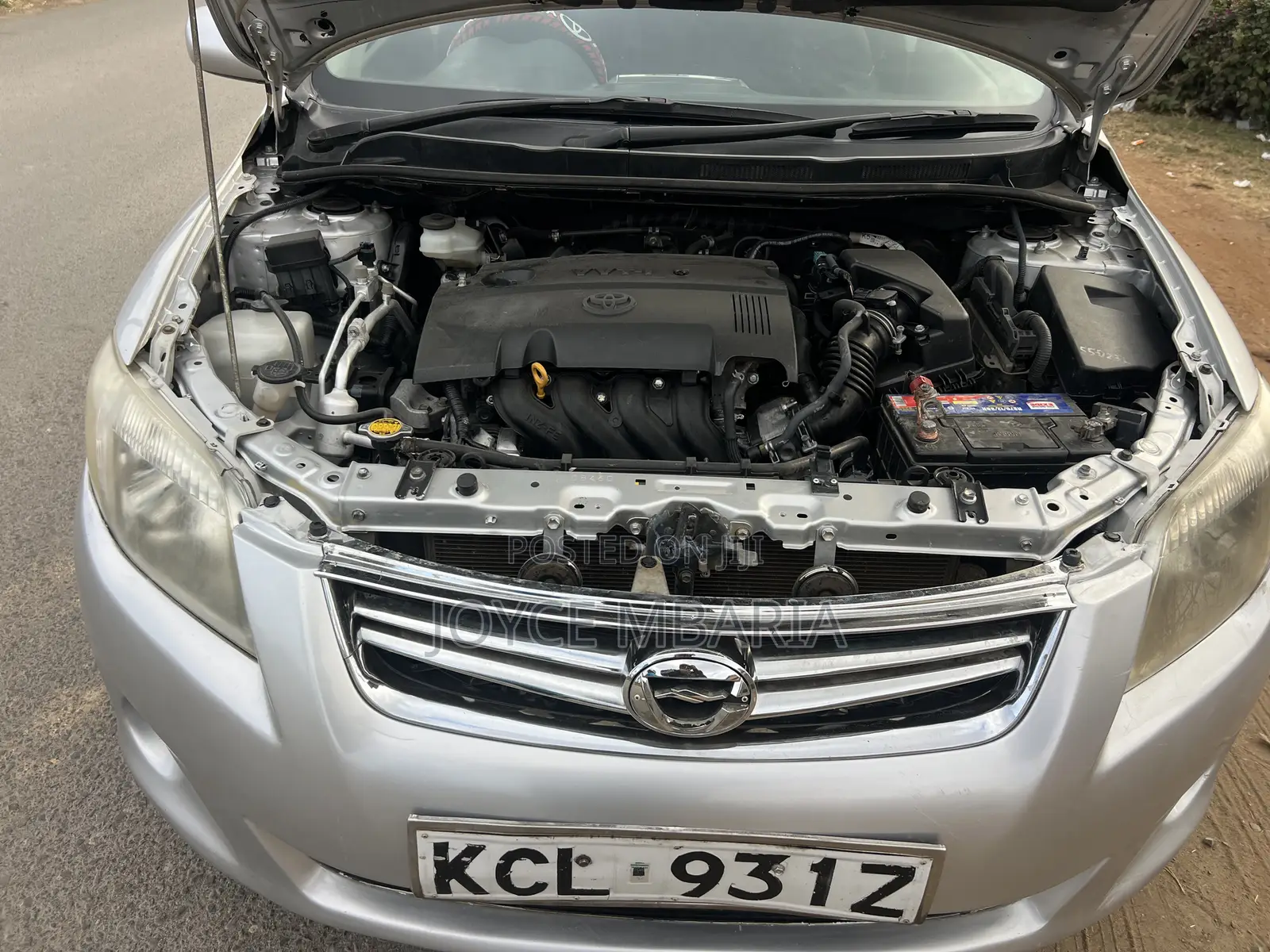 Toyota Corolla Fielder 2010 Silver