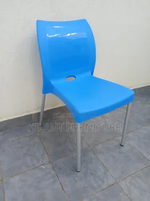 Modern Blue Plastic Multipurpose Chair