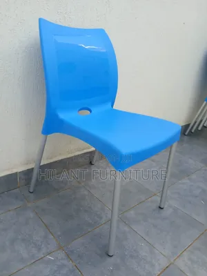 Modern Blue Plastic Multipurpose Chair