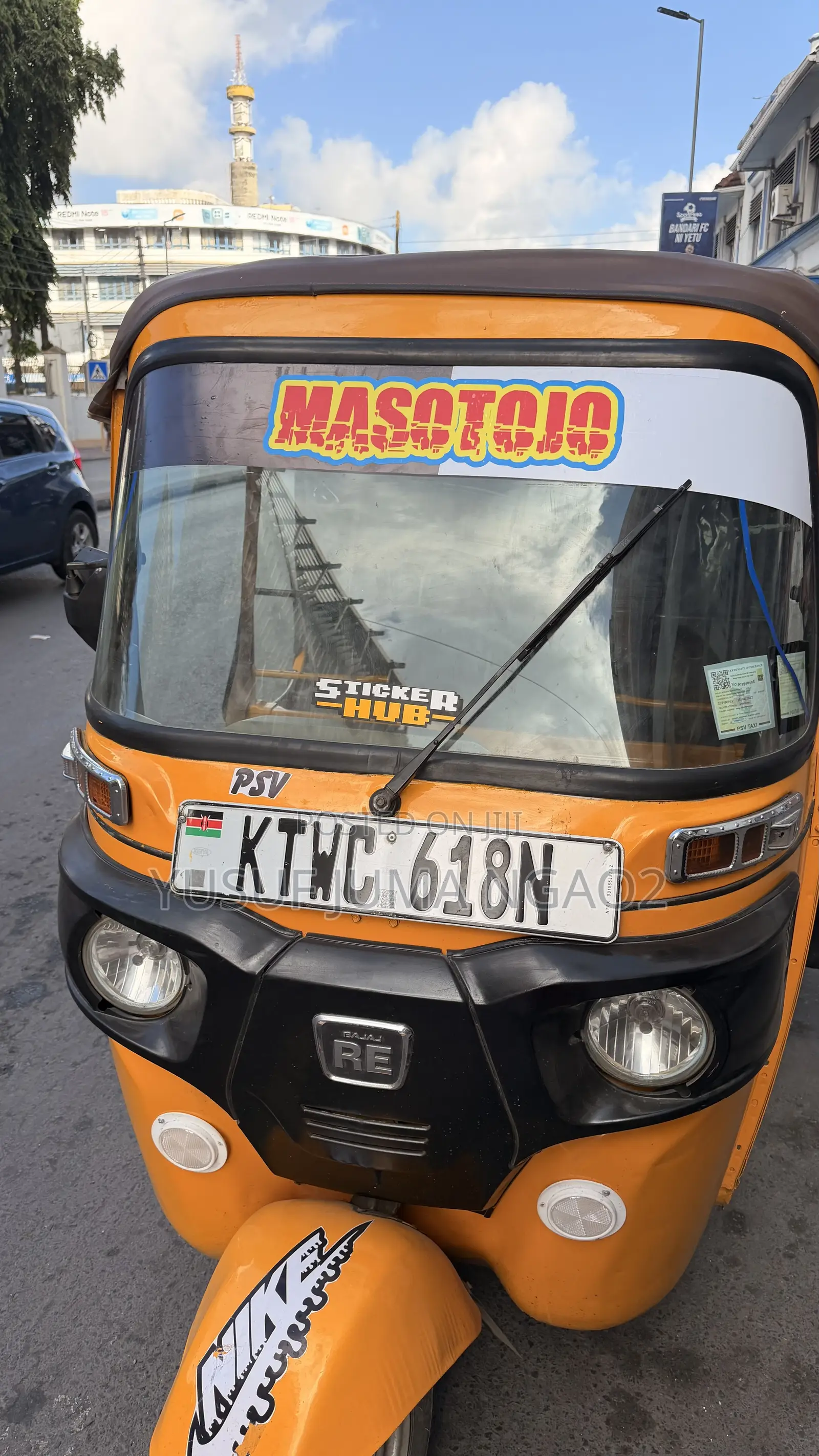 Bajaj RE 2001 Orange