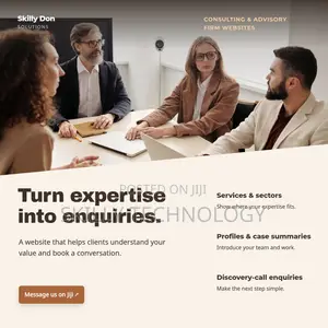 Websites for Consulting and Advisory Firms