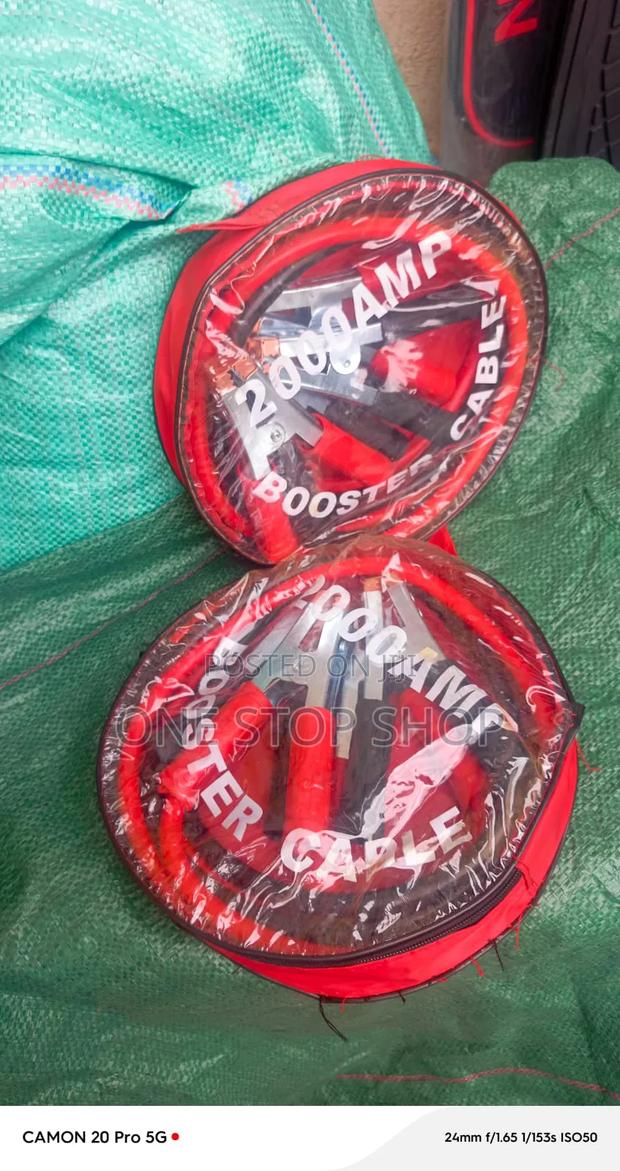 Heavy Duty 2000_amp Battery Booster Cables