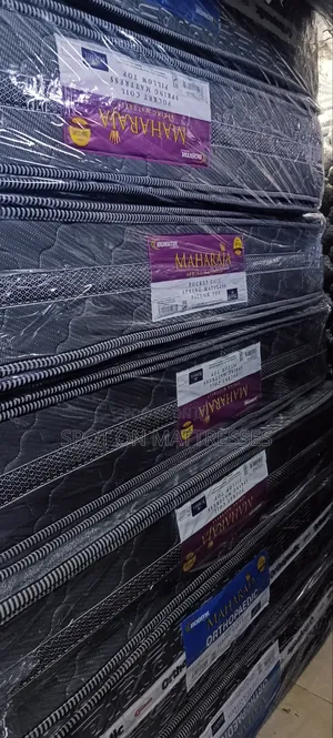 5x6x10 Bobmil Pocket Spring Mattresses + 2 Free Pillows