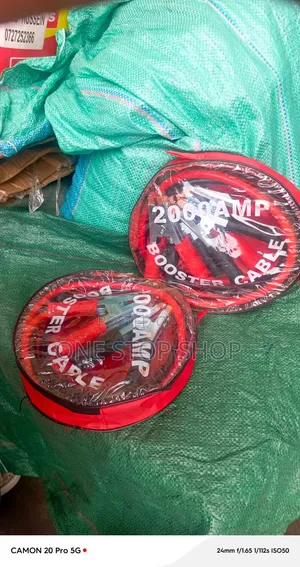 2000amp Jumper Cables With Red+/Black- Insulated Clamps4safe Connectio