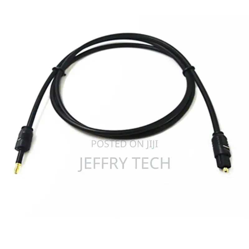 Digital SPDIF Square to Round Optical Fiber Audio Cable Toslink Optica