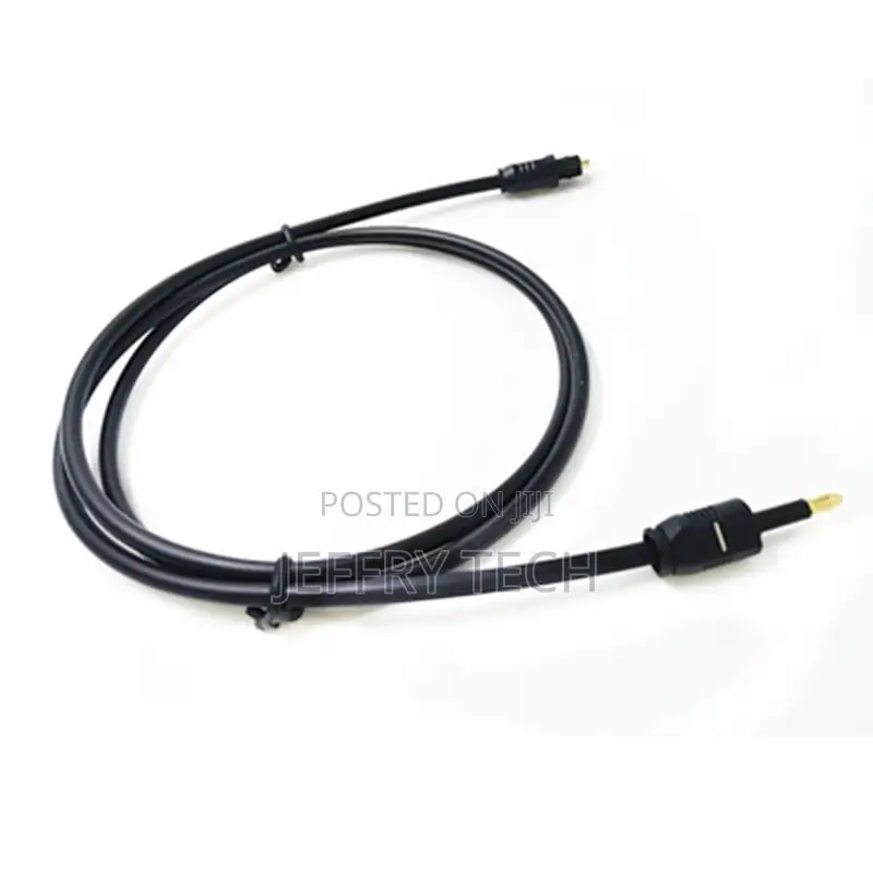 Digital SPDIF Square to Round Optical Fiber Audio Cable Toslink Optica