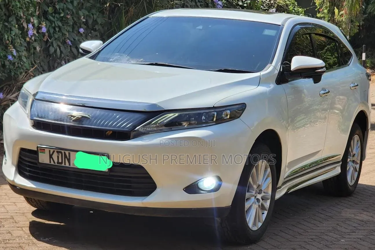Toyota Harrier 2015 White