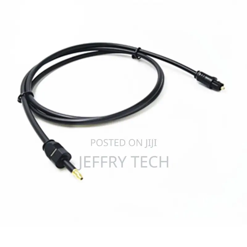 Digital SPDIF Square to Round Optical Fiber Audio Cable Toslink Optica