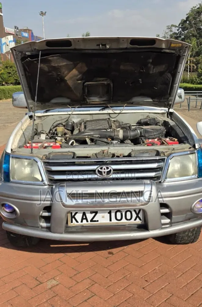 Toyota Land Cruiser Prado 2001 Silver