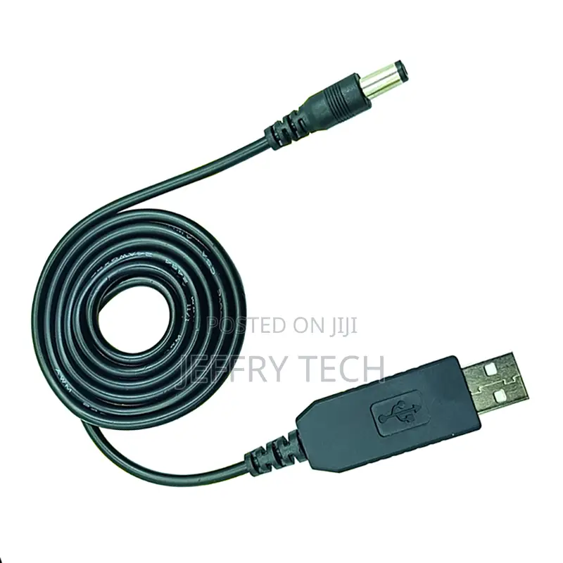 5v 9v 12v USB a to Dc5521 Power Cable