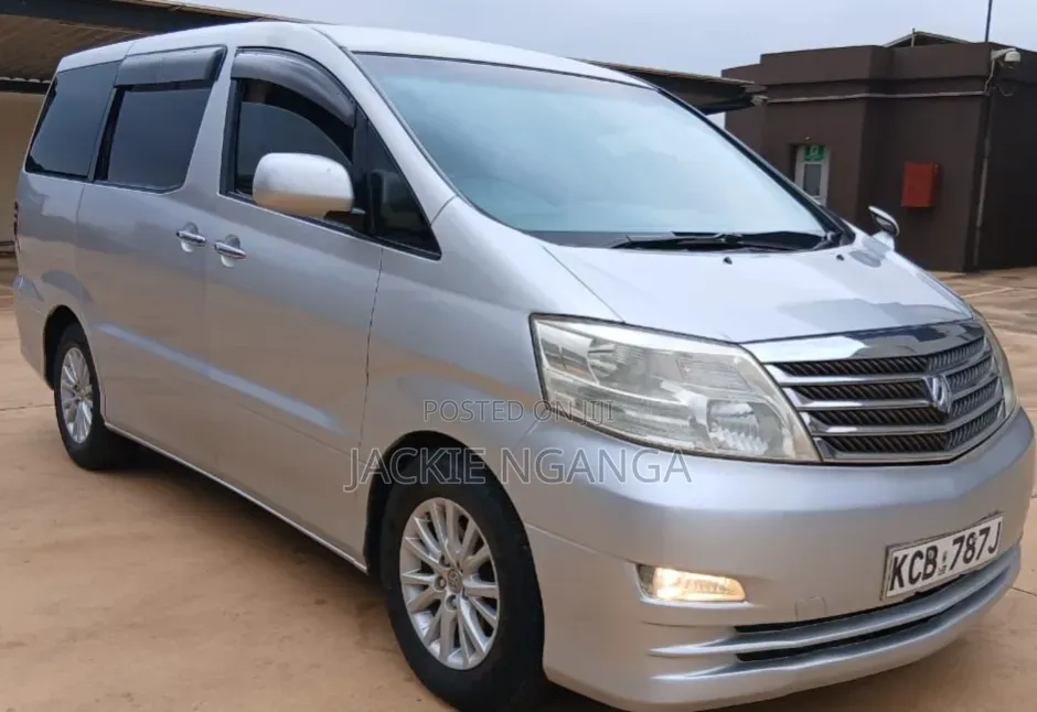 Toyota Alphard 2007 Silver