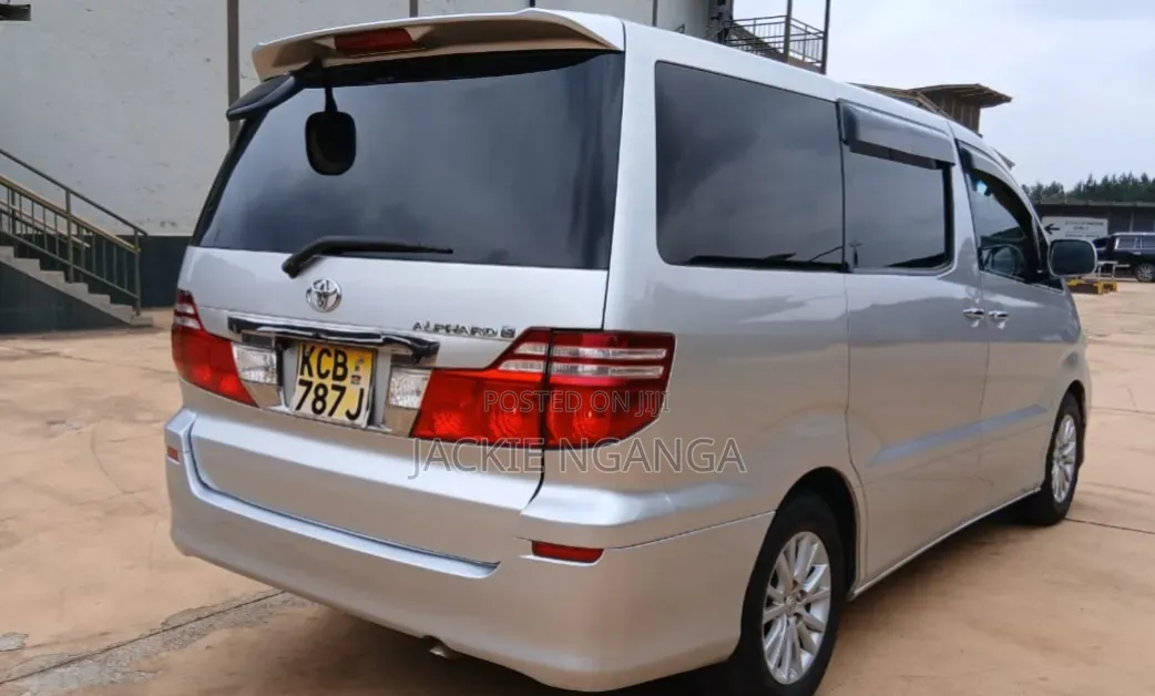 Toyota Alphard 2007 Silver